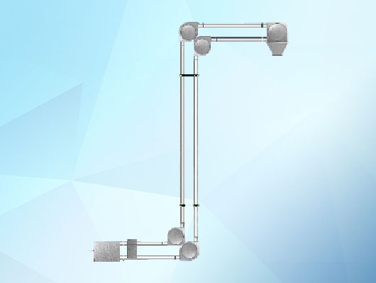 TC型管链式粉体输送机